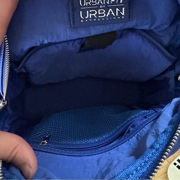 Urban Expressions cobalt blue backpack - Picture 7 of 7